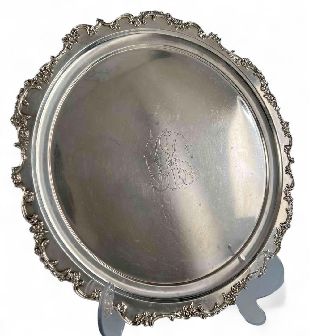 Gorham Sterling Silver Serving Platter (1 of 9)