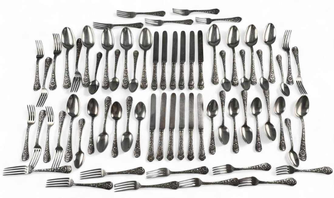 Gorham "Cluny" Sterling Silver Flatware Service (1 of 20)