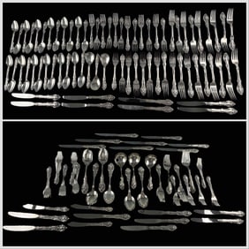 Gorham "La Scala" Sterling Silver Flatware Service