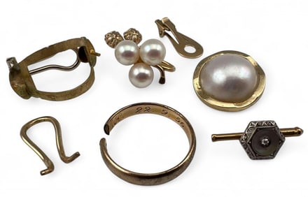 18K, 14K, Scrap Gold Lot