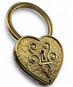 18K Heart Locket Pendant