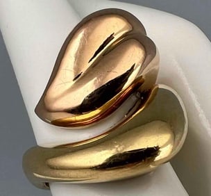 18K Yellow & Rose Gold Ring