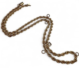 14K Gold Rope Chain