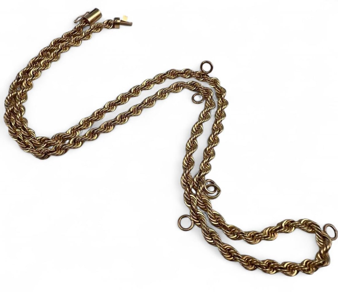 14K Gold Rope Chain (1 of 4)