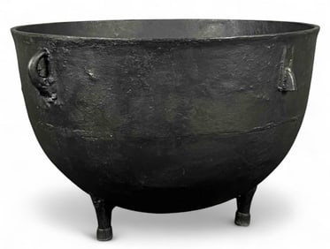 Large Cast Iron Cauldron