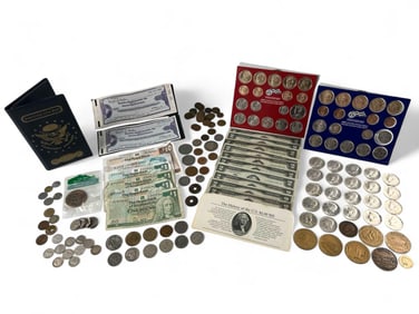 Collection Of Coins & Currency, 1901-2009