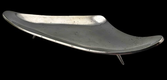 Mexican Mid Century Modern Footed Serving Dish