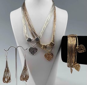Sterling Silver & Vermeil Liquid Silver Jewelry