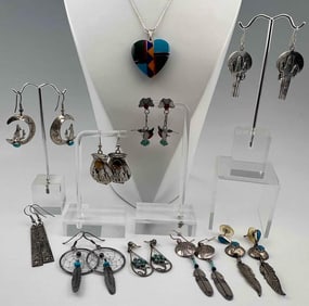 Native American & Native American Style Sterling Silver Jewelry
