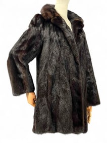 Vintage Stroller Length Mink Coat