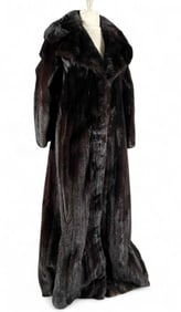 Vintage Full Length Mink Fur Coat