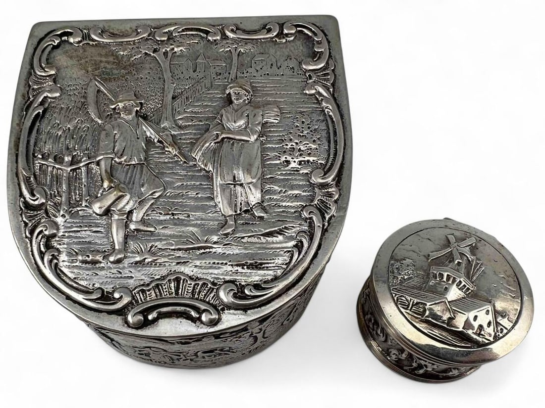 Two Continental Silver Boxes (1 of 17)