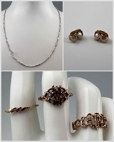 14K, 10K Gold Lot