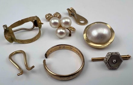 18K, 14K, Scrap Gold Lot