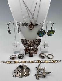 Sterling Silver Animal Jewelry