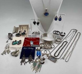 Sterling Silver Jewelry Lot