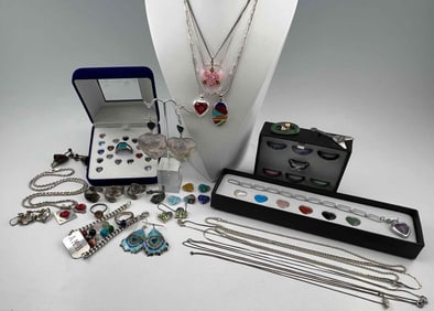Sterling Silver Jewelry Lot