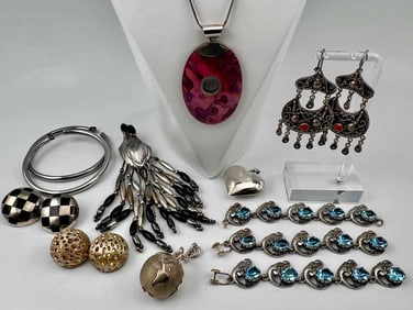 Lot Of Sterling Silver Jewelry