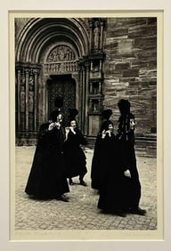 Festival Of Basler Fasnacht, Photograph, 20th Century, Signed Schollmayer