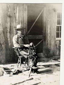 After Thomas Eakins (American, 1844-1916) Cowboy At The B.T. Ranch, Photograph Print