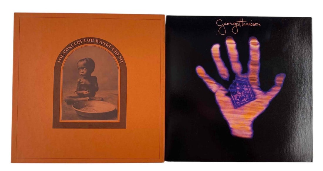 George Harrison, Living In The Material World & The Concert For Bangladesh Vinyl Albums (1 of 7)