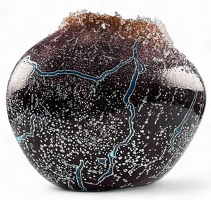 Marsha Blacker Paul Desomma (California, 20th/21st C.), Monumental Art Glass Vase