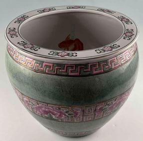 Chinese Porcelain Fish Bowl