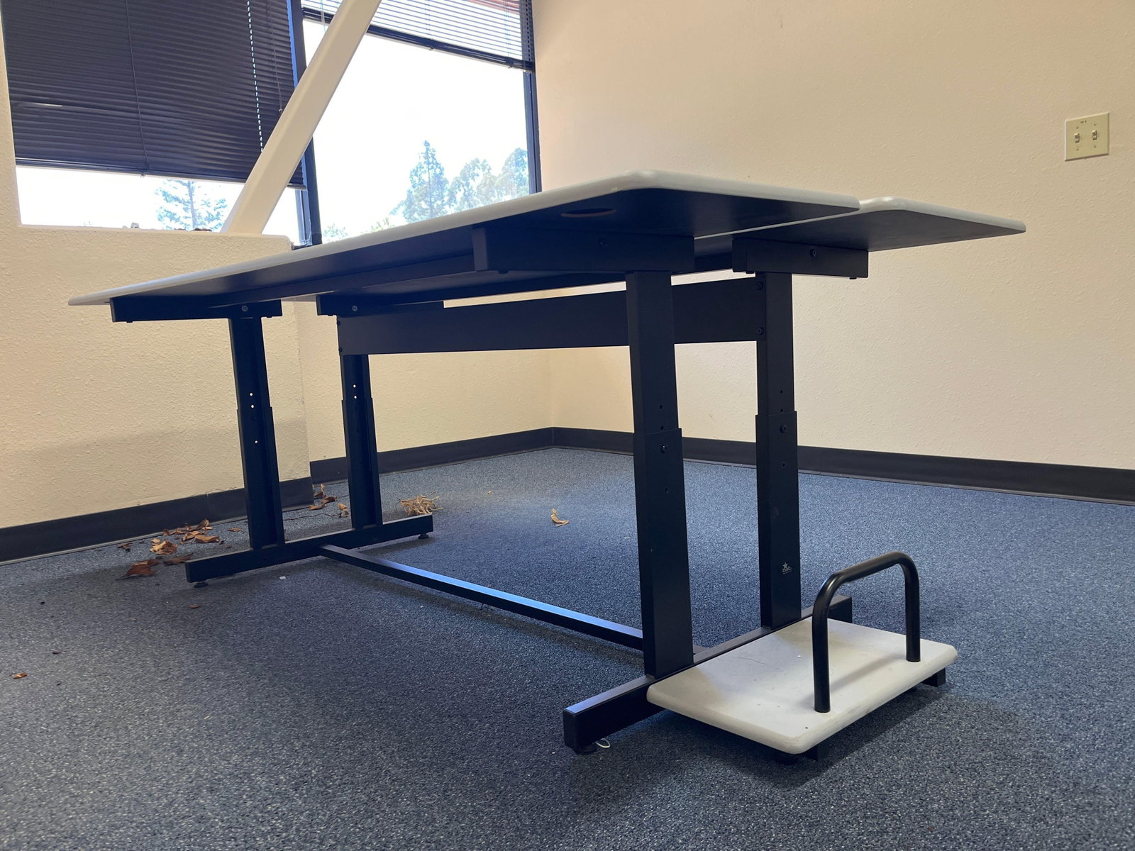 Double Work Bench Or Table: Desk table.Local pick-up days are Wednesday, Oct 8th, & Friday, Oct. 10th, from 11:00A.M. to 4:30P.M. READ ALL TERMS & PICK UP INSTRUCTIONS CAREFULLY
