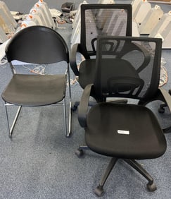 Three Office Chairs