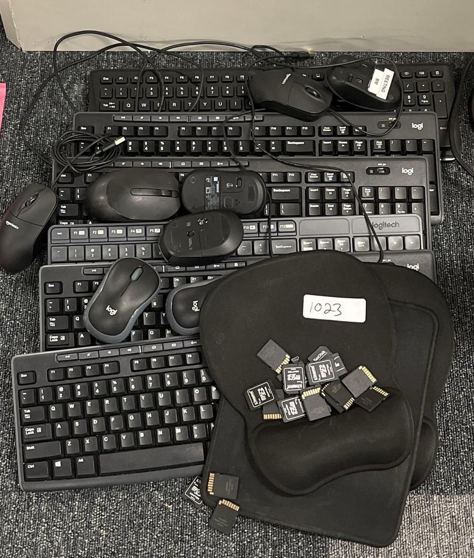 Logitech Keyboards, Micro SD Cards, & More (1 of 6)