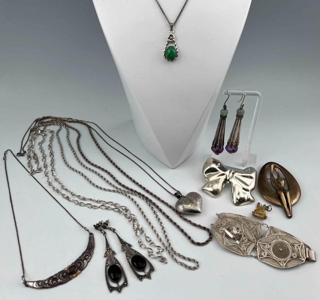 Sterling Silver Jewelry Lot (1 of 20)