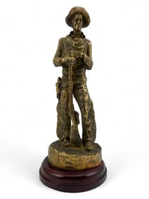 J. Colt, Cowboy With Rifle, Bronze