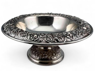 S. Kirk & Son Sterling Silver Repousse Console Bowl