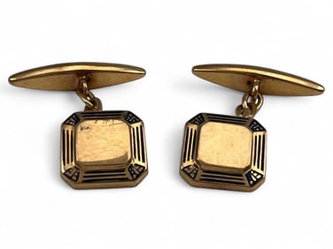 18k Gold Cufflinks
