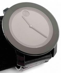 Movado Bold Watch With Leather Band
