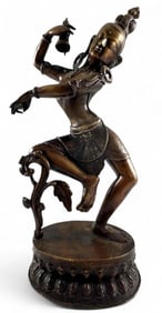 Dancing Dakini, Nepalese Bronze Figure