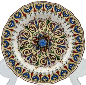 Meissen Hand Painted Porcelain Plate