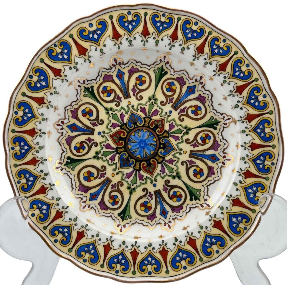 Meissen Hand Painted Porcelain Plate (1 of 6)