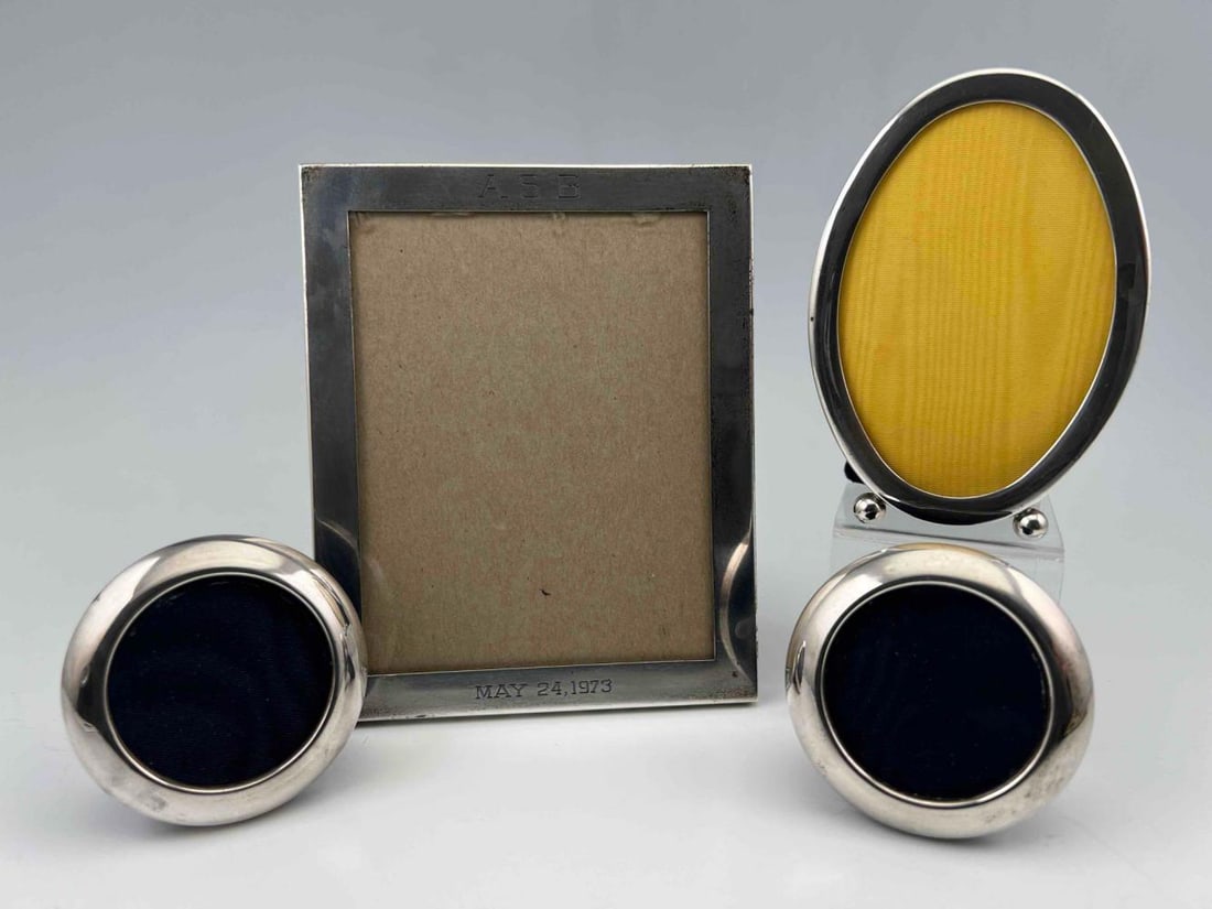 Four Sterling Silver Picture Frames (1 of 7)