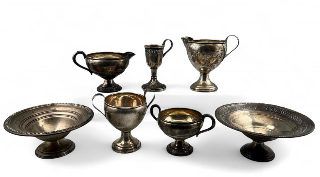 Lot Of Sterling Silver Tableware (1 of 20)