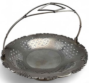 Sterling Silver Handled Dish
