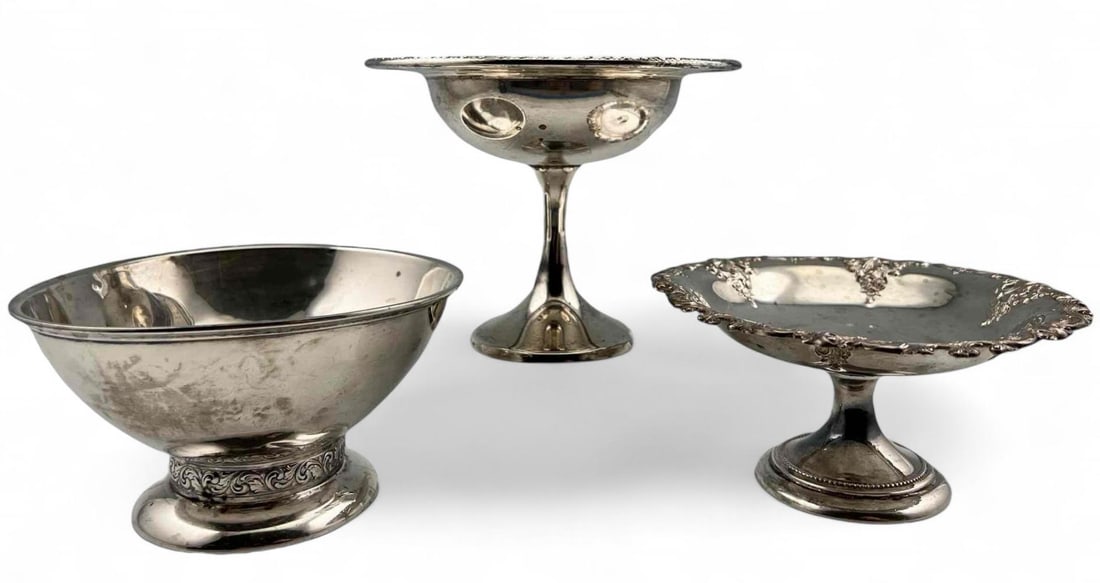 Three Sterling Silver Dishes Including Wallace (1 of 17)