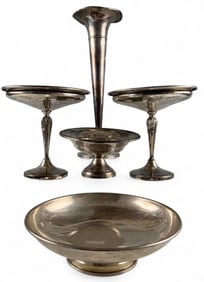 Grouping Of Sterling Silver Tableware