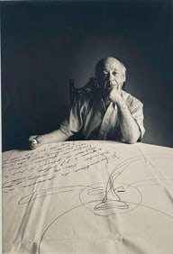 Thom Lafferty, Portrait Of Playwright Eugene Ionesco (Romanian/ French, 1909-1994), Photograph