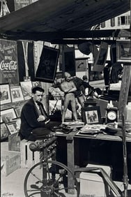 Pat Templeton, Flea Market, Switzerland, 1948, Photograph Print