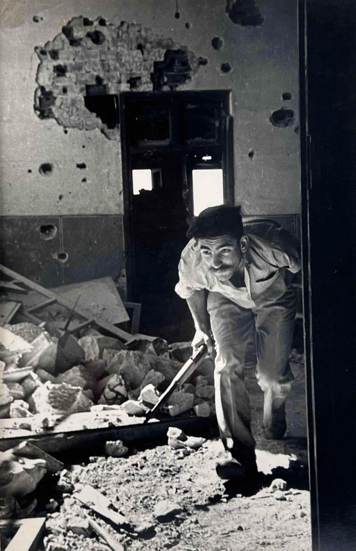 Robert Capa (1913-1954), Fighting For Israel, Arab-Isaeli War Photograph (1 of 9)