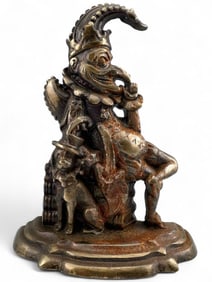 Mr. Punch Cast Iron Door Stop