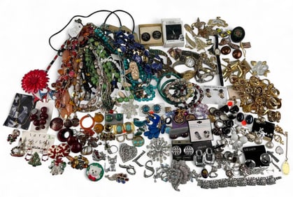 Grouping Of Costume Jewelry