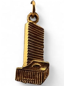 14K United Nations Headquarters Charm