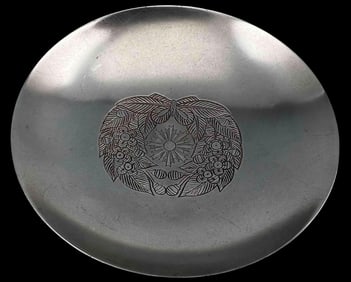 Japanese Pure Silver Sake Cup
